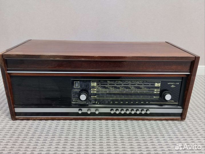 Ламповая радиола СССР Урал 112