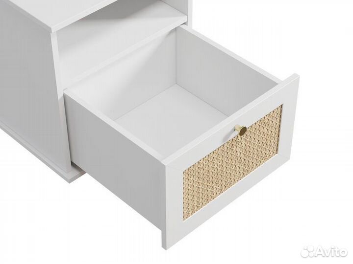 Тумба прикроватная Алвис-2 White