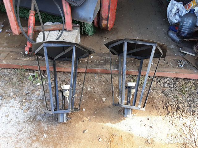 Фонарь уличный на столб