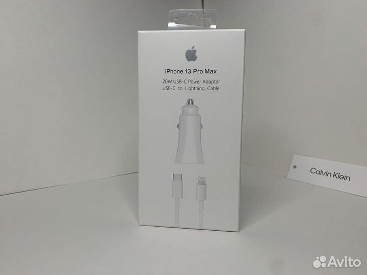 Автомобильное зарядное устройство Apple