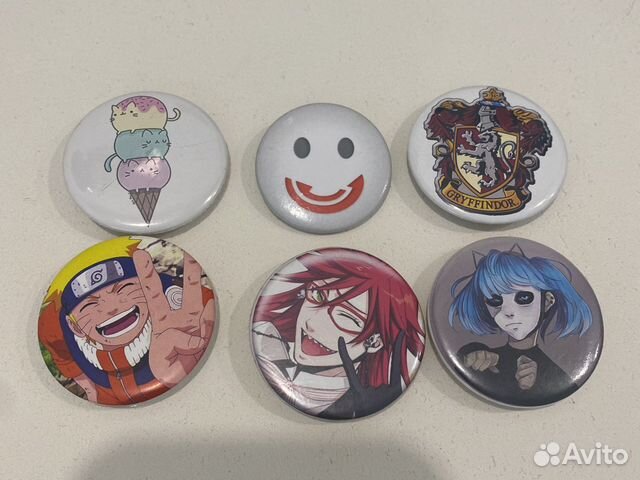 Аниме значки