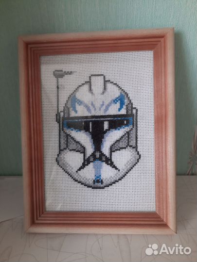 Картина вышитая Звездные войны Капитан Рекс