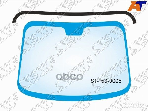 Молдинг лобового стекла (Сверху) Hyundai Santa Fe