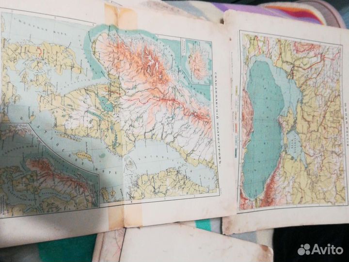 Атлас издания а.ф. Маркса, отдельные листы