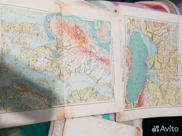 Атлас издания а.ф. Маркса, отдельные листы