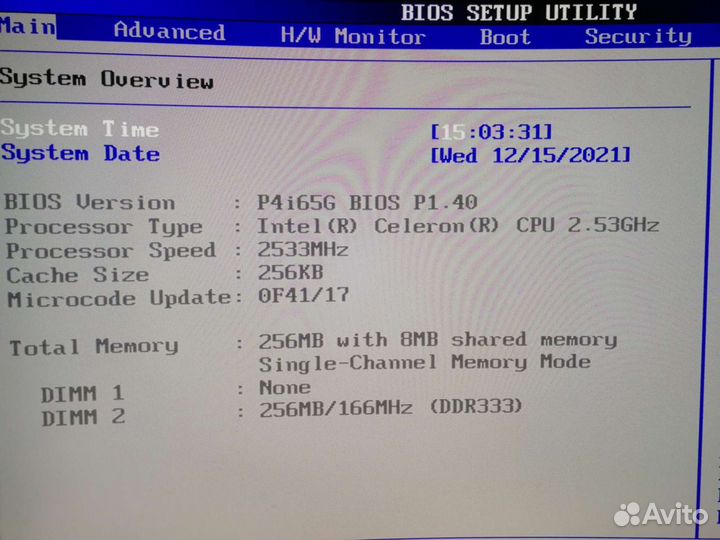 Материнская плата ASRock p4i65g
