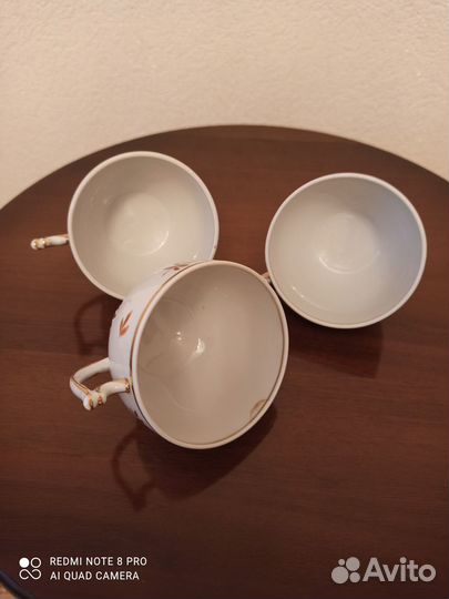 Чайный сервиз Вербилки Барбарис 50-60 гг предметы