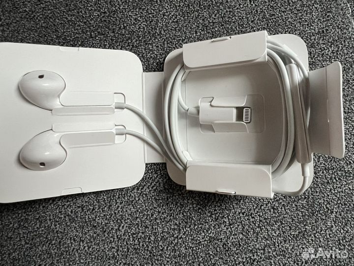 Оригинальные наушники apple проводные