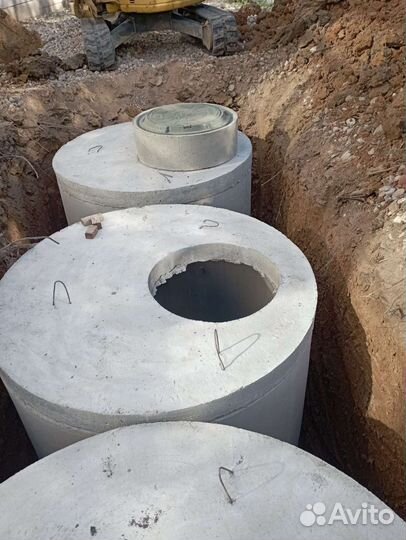 Септика из бетонных колец