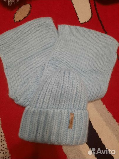 Комплект шапка и шарф