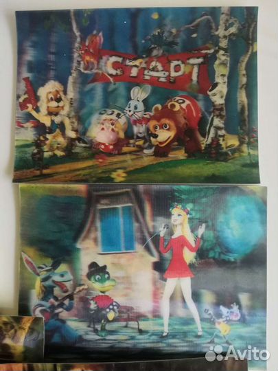 Стерео открытки СССР