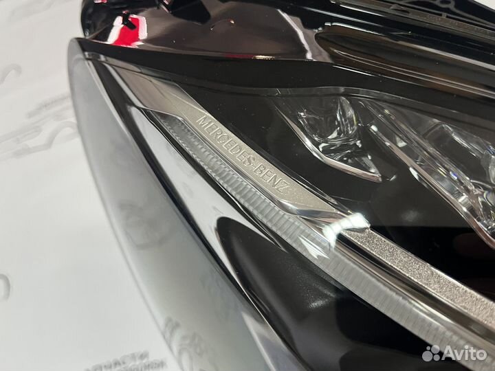 Правая фара Mercedes W205 LED 1 линза