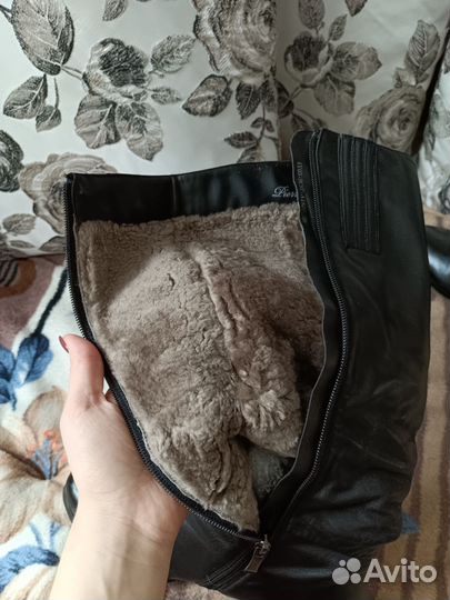 Сапоги женские натуральные
