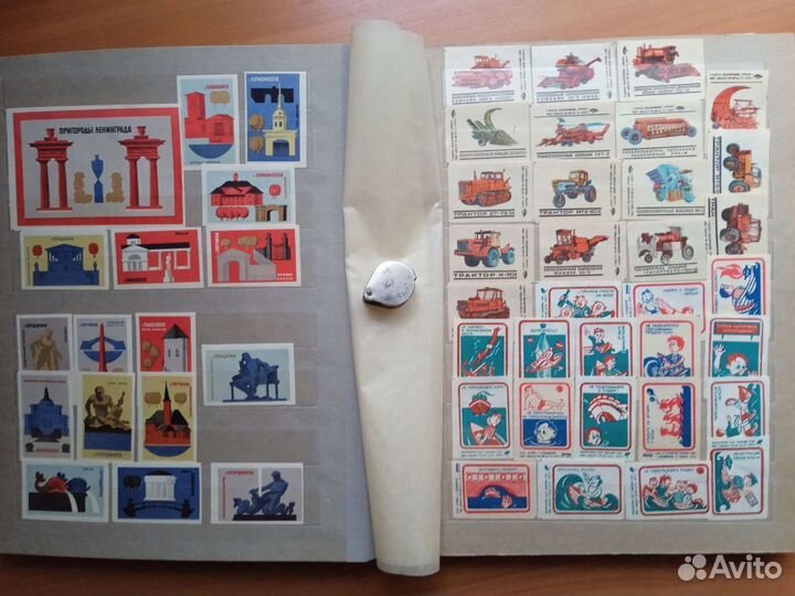 Этикетки спичечные СССР