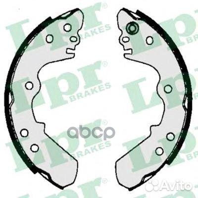 06340 Колодки торм.бар.isuzu trooper 84-89/opel