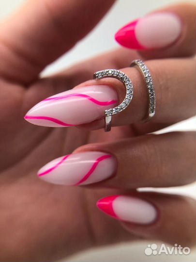 Маникюр, наращивание, педикюр, вельвет ресниц