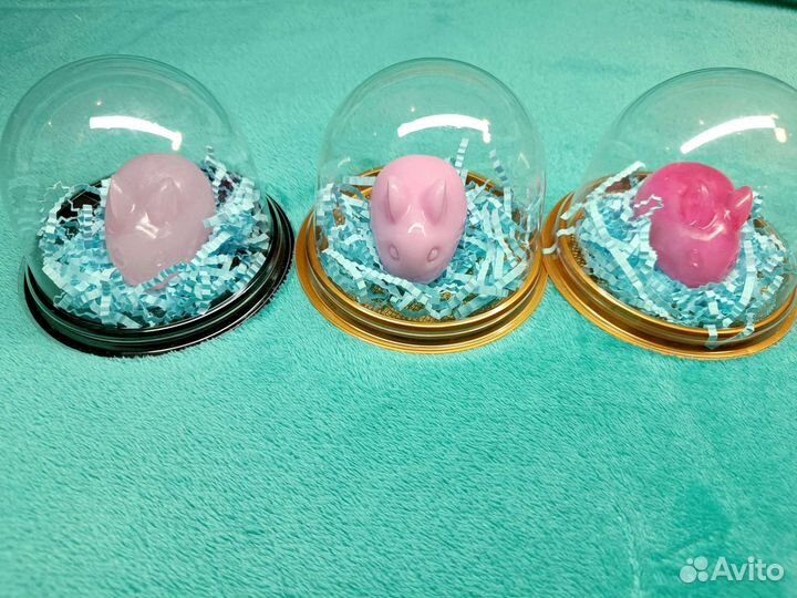 Мыло ручной работы кролики