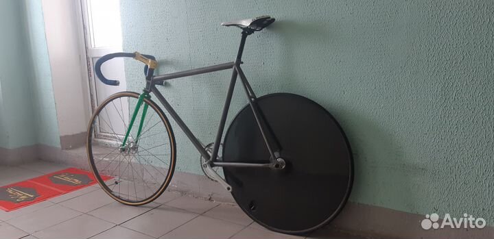 Велосипед fix или single-speed титановый