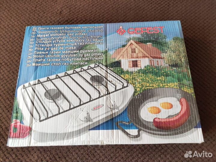 Газовая плита 2 конфорки бу
