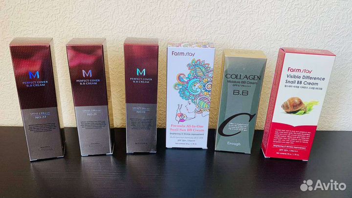 Корейская декоративная косметика и санскрины