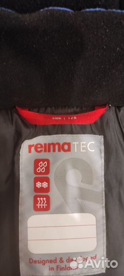 Куртка зимняя. Reima Tec. Р-р 128