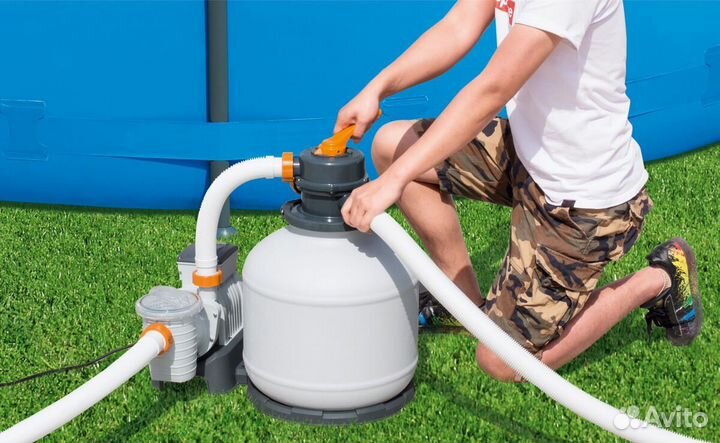 Песочный фильтр насос для бассейна Bestway 8327л/ч