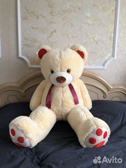 Большая мягкая игрушка медведь