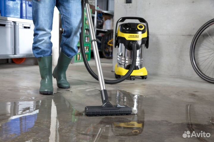 Аренда строительного пылесоса Karcher WD 6 Premium