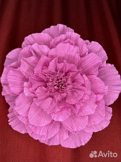 Цветы из бумаги для фотозоны