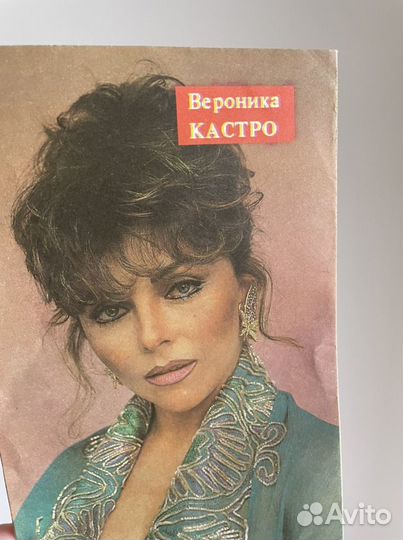 Постер/Календарь с Вероника Кастро/1993