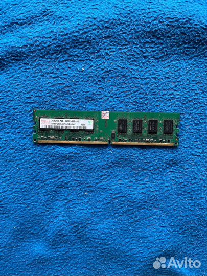 Оперативная память Hynix 2 гб DDR2 800 мгц