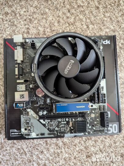 Комплект b450 + Ryzen 5 5600g