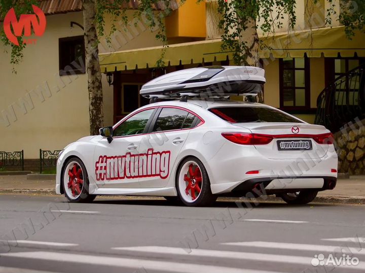 Клыки заднего бампера SkyactivSport Mazda 6