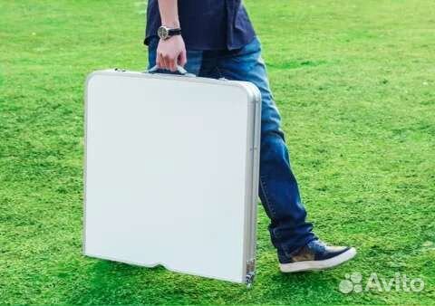 Стол раскладной и 4 стула. Новый