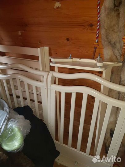 Детская кроватка jovanni с поперечным маятником