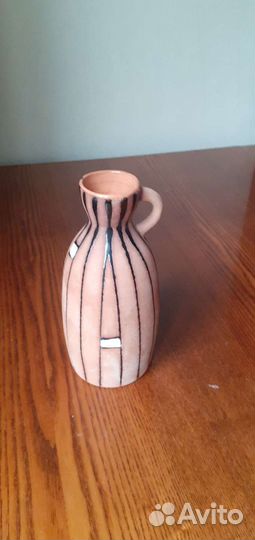 Винтажная Ваза СССР кувшин Полоски