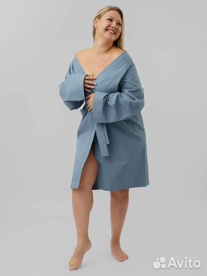 Халат банный вафельный Артикул 683 - 680