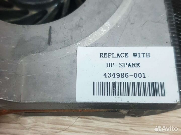 Системы охлаждения для ноутбука DV6000 в сборе б/у