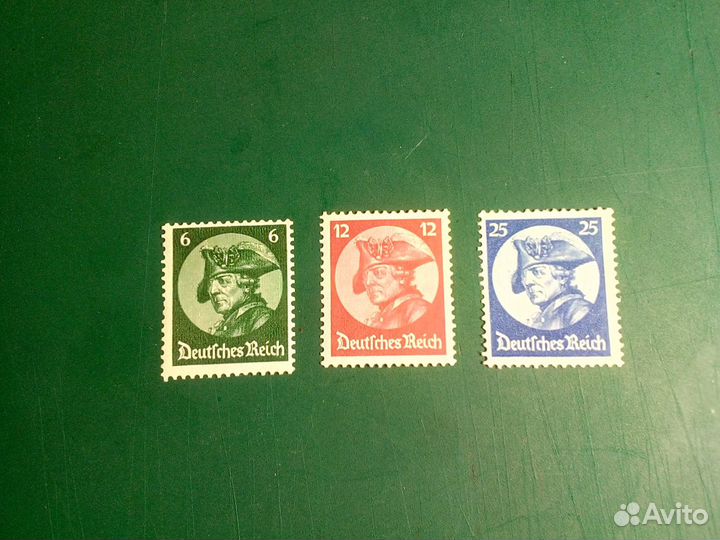 Германия, 1933 г., почтовые марки