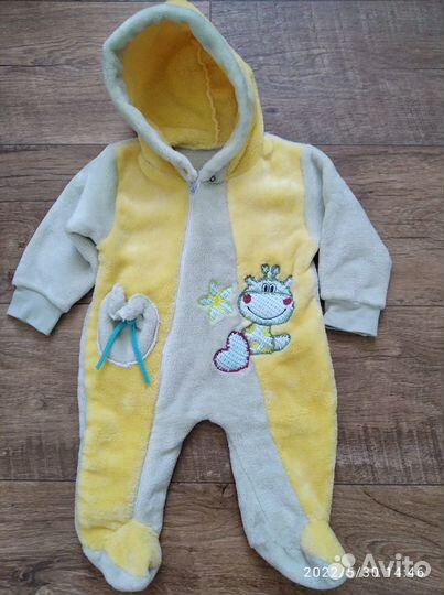 Тёплая одежда для девочек от 60-80