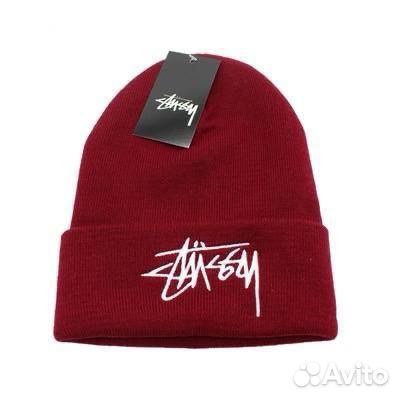 Шапка Stussy Красная