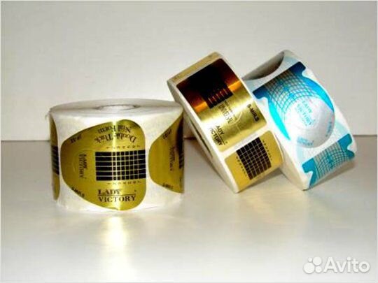 Формы для наращивания ногтей(бумажные-пластиковые)