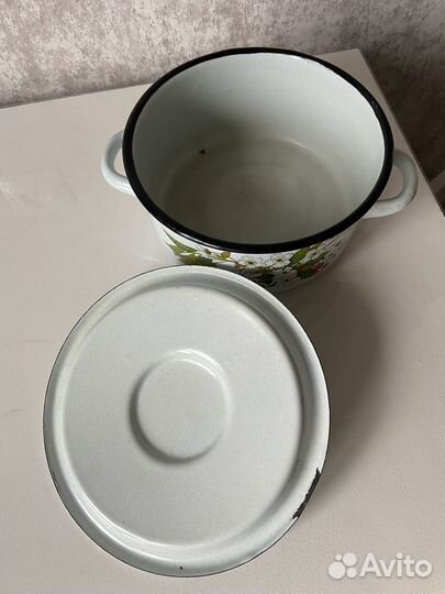 Кастрюля эмалированная СССР