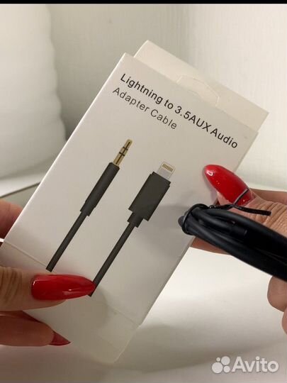Кабель aux для айфона 3.5