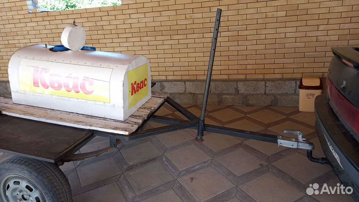 Прицеп-бочка для кваса или воды