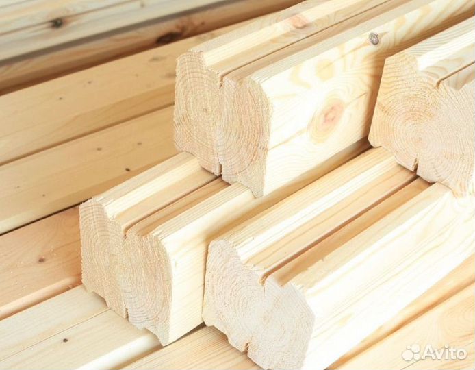 Брус профилированный 145 на 145