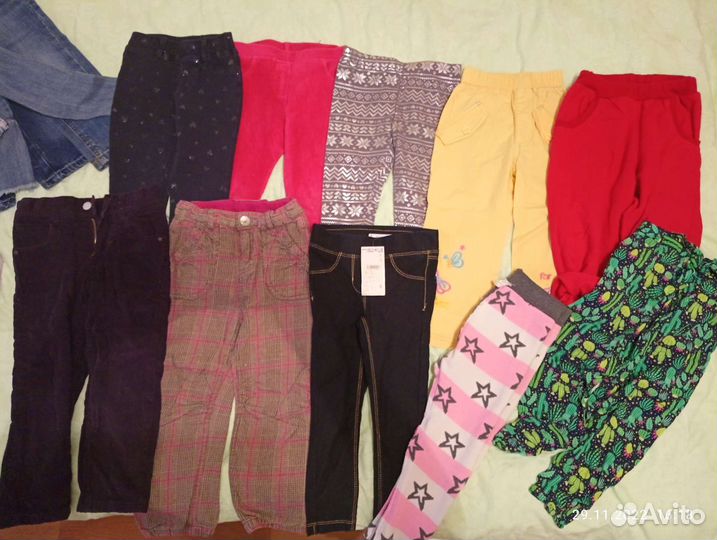 Вещи пакетом на девочку 2-4года