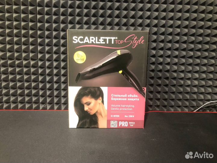 Фен Scarlett SC-HD70I18, черный
