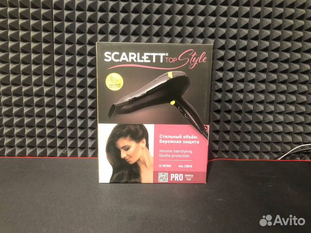 Фен Scarlett SC-HD70I18, черный купить в Волгограде с доставкой ...