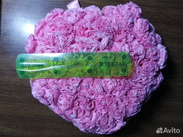 3D серцца из салфеток